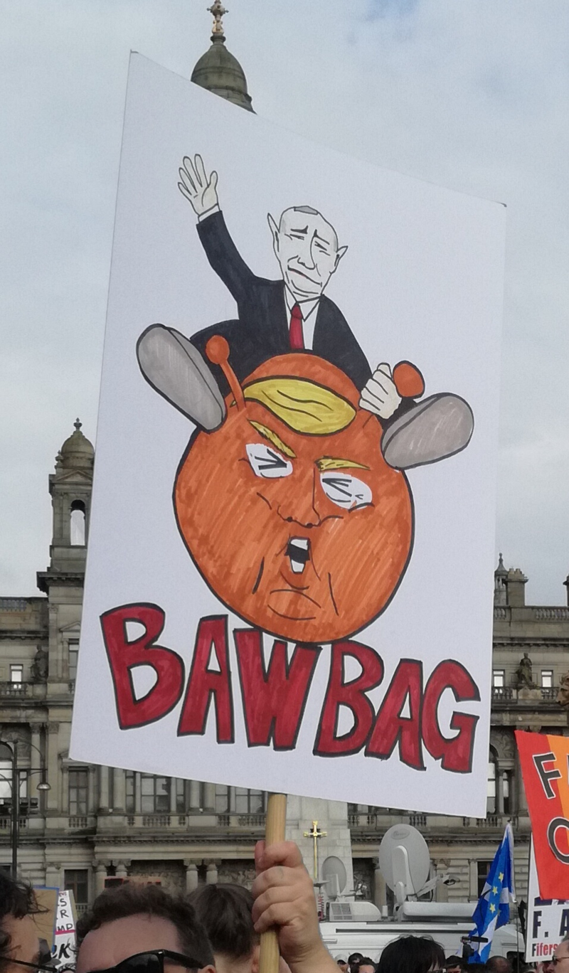 Illustration for article titled Scottish anti-Trump photo dump (long and comprehensive!)